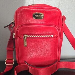 Michael Kors Vibrant Red Crossbody Bag 💖